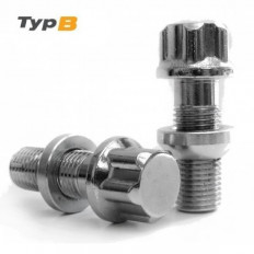 Μπουλόνι Τροχού Ασφαλείας Type B M12x1,5 / Μήκος: 50mm / Κλειδί: 19-21 / Πομπέ / Ακτίνα 14 - 4 Τμχ.