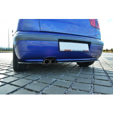 Splitter / Διαχύτης πίσω προφυλακτήρα Maxton Design Seat Ibiza MK2 Facelift Cupra - μαύρο γυαλιστερό - (SE-IB-2F-CU-RSD1G)