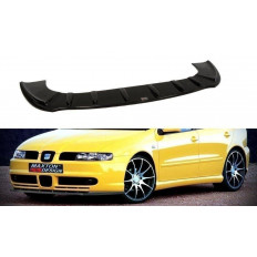 Spoiler / Χειλάκι εμπρός προφυλακτήρα Maxton Design SEAT LEON MK1 Μαύρο Σαγρέ - (SE-LE-1-SPORT-FD1T)