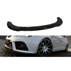 Spoiler / Χειλάκι εμπρός προφυλακτήρα Maxton Design SEAT LEON MK2 CUPRA FR PREFACE Carbon Look - (SE-LE-2-FR-FD1C)