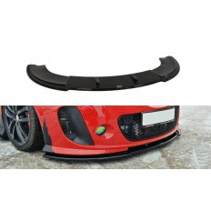 Spoiler / Χειλάκι εμπρός προφυλακτήρα Maxton Design SEAT LEON MK2 MS DESIGN Μαύρο Γυαλιστερό - (SE-LE-2-MS-FD1G)