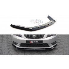 Spoiler / Χειλάκι εμπρός προφυλακτήρα Maxton Design Seat Leon MK3 - (SE-LE-3-FD1G)