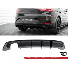 Διαχύτης Maxton Design Seat Leon (5F) Mk3 Hatchback - Facelift (2016-2020) - Mαύρο Γυαλιστερό - 1 Τμχ. - (SE-LE-3F-RS1G)
