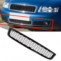 Μεσαία Σίτα Κάτω Προφυλακτήρα Audi A4 (B6) - Με Κυψέλες Look RS - Μαύρο Μάτ - (8E0807647)