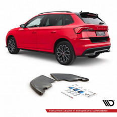 Πίσω Πλαινά Σπόιλερ Skoda Kamiq (2019-2023) - Μαύρο Γυαλιστερό (SK-KM-1-RSD1G)