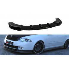 Spoiler / Χειλάκι εμπρός προφυλακτήρα Maxton Design Skoda Octavia Mk2 Μαύρο Γυαλιστερό - (SK-OC-2-FD1G)