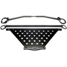 Ατσάλινο Σετ Μπάρες Θόλων TA Technix BMW Σειρά 3 E46 ( 6 Κύλινδροι) - Μαύρο - 3Τμχ (SSDSKITE462)