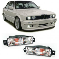 Eμπρός Φλας Προφυλακτήρα Crystal Clear BMW Σειρά 3 (E30) (1987-1993) - 2 Τμχ. - (STR_10016)