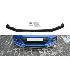 Spoiler / Χειλάκι εμπρός προφυλακτήρα Maxton Design Subaru BRZ FACELIFT Carbon Look - (SU-BRZ-1F-FD2C)