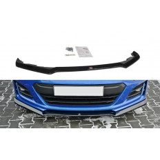 Spoiler / Χειλάκι εμπρός προφυλακτήρα Maxton Design Subaru BRZ FACELIFT look carbon - (SU-BRZ-1F-FD3C)