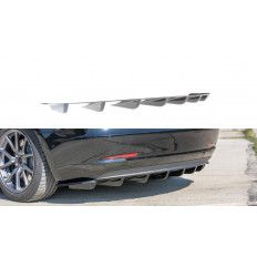 Diffuser Maxton Design Tesla Model 3 μαύρο σαγρέ - (TE-MODEL3-1-RS1T)