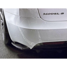 Πλαϊνά πίσω spoiler Maxton Design Tesla Model S Facelift look carbon - (TE-MODELS-1F-RSD1C)