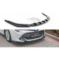 Spoiler / Χειλάκι εμπρός προφυλακτήρα Maxton Design Toyota Corolla XII Touring Sports/ Hatchback Carbon Look - (TO-CO-12-FD1C)