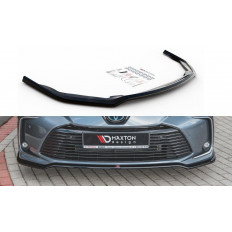 Spoiler / Χειλάκι εμπρός προφυλακτήρα Maxton Design Toyota Corolla XII Sedan Carbon Look - (TO-CO-12-S-FD1C)