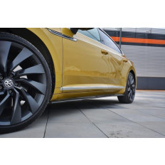 Πρόσθετα Πλαϊνά Μαρσπιέ Maxton Design VW Arteon look carbon - (VW-AR-1-RLINE-SD1C)