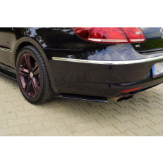 Πλαϊνά πίσω spoiler Maxton Design VW CC R-LINE μαύρο σαγρέ - (VW-CC-1F-RLINE-RSD1T)
