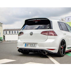 Διαχύτης Maxton Design VW GOLF Mk7 GTI CLUBSPORT Μαύρο Σαγρέ - (VW-GO-7-GTI-CS-RS1T)