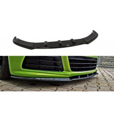 Spoiler / Χειλάκι Eμπρός Προφυλακτήρα Maxton Design VW Scirocco R - (Mαύρο Γυαλιστερό) - (VW-SC-3-R-FD1G)