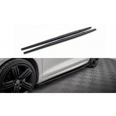 Πρόσθετα Πλαϊνά Μαρσπιέ Maxton Design VW Scirocco R - Mαύρο Γυαλιστερό - 2Τεμ.- (VW-SC-3-R-SD1G)