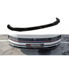 Spoiler / Χειλάκι εμπρός προφυλακτήρα Maxton Design VW T6 Carbon Look - (VW-T6-FD2C)