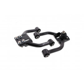 HARDRACE Ρυθμιζόμενα Άνω Ψαλίδια Εμπρός Camber Honda Civic EK – Σετ 2τμχ Μαύρα με Ενισχυμένα Σινεμπλόκ – 6204-ED