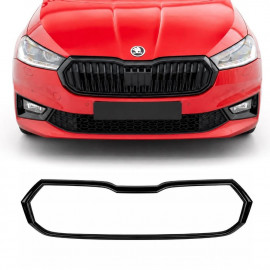 Grill / Μάσκα Skoda Fabia (PJ) - Look Monte Carlo - 2022 - Μαύρο Γυαλιστερό - (6VA853761A)